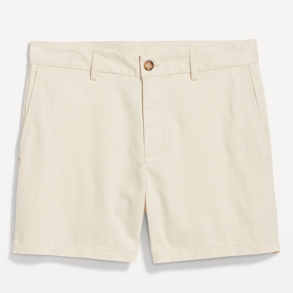 NWT Slim Built-In Flex Rotation 5-inch Inseam Chino Shorts in Wishbone​ - Picture 3 of 9